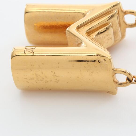 LOUIS VUITTON Gold Necklace - Picture 7 of 8